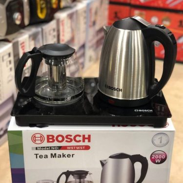 چایساز کنارهمی بوش چای ساز صفحه شیشه بوش BOSCH